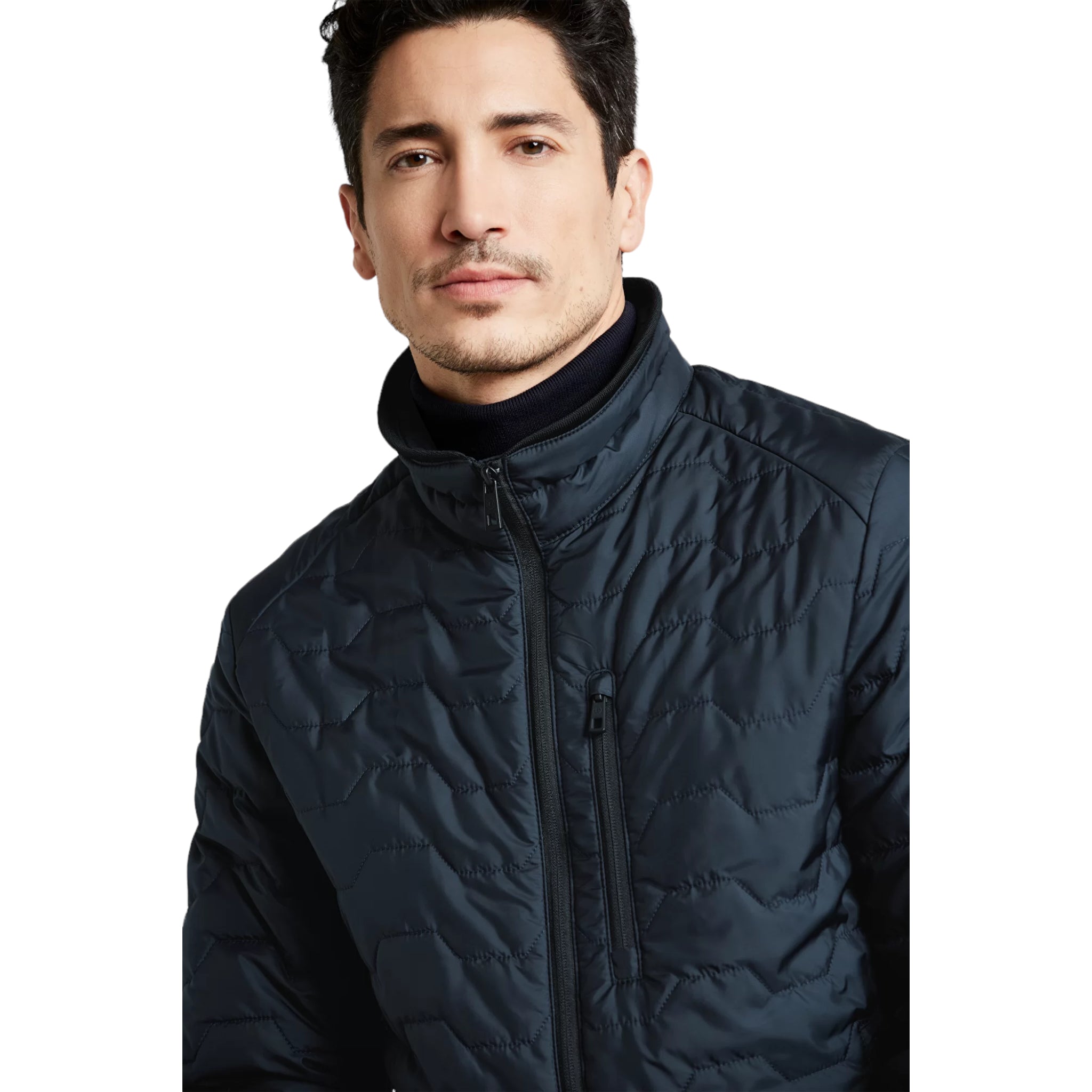 Bugatti Air Series Navy Quilted Jacket 41032380